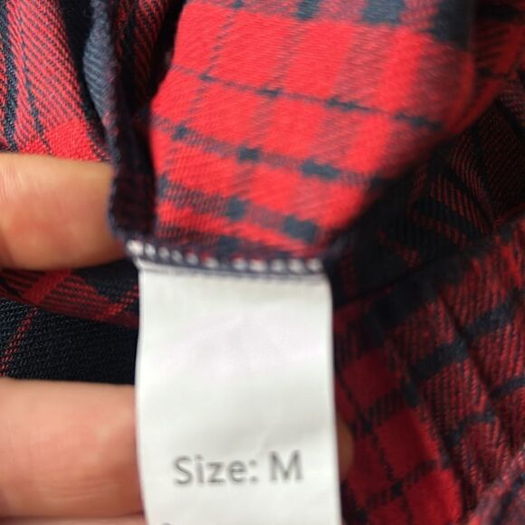 NWOT flannel, jogger lounge/sleep pants. Inseam 27”. Size M - Picture 2 of 3